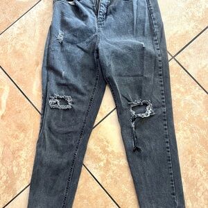 Distressed Black Women's Jeans Size 6